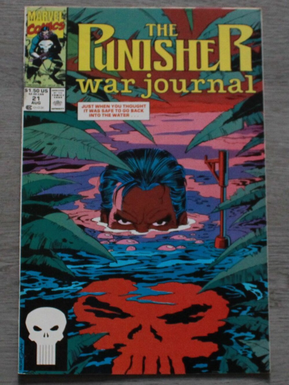Vintage Marvel Comics 1990 "The Punisher War Journal #21" Comic Book